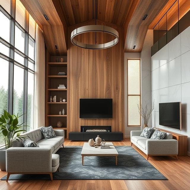 Modern Hall Partition